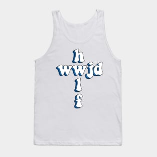 wwjd x hwlf (blueberry edition) Tank Top